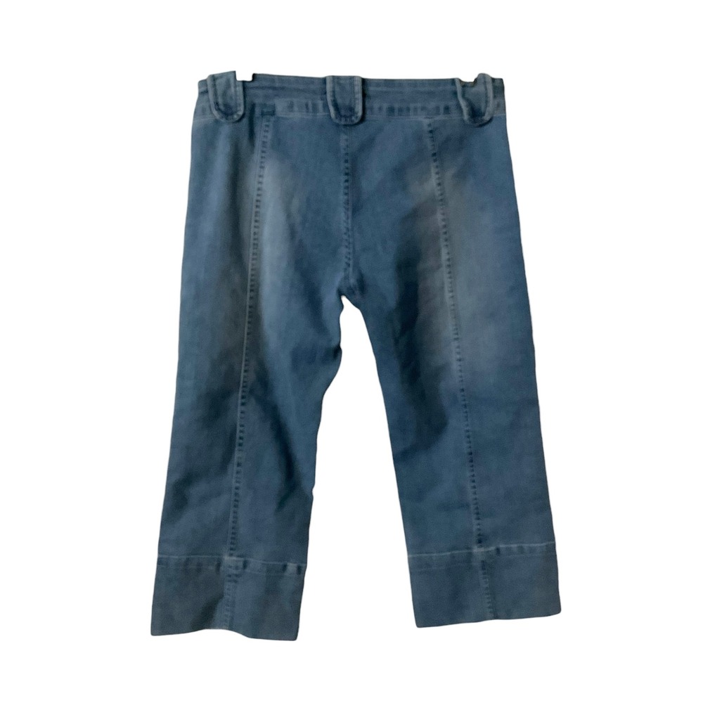 Jaded‎ London Capri Fit Light Wash Denim Jeans W30 Cropped Wide Leg NEW - Picture 3 of 7